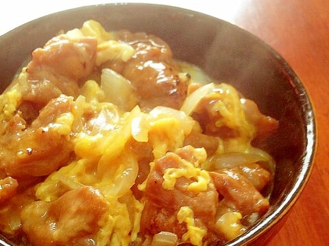 調理済みの冷凍焼き鳥を使って♪お手軽親子丼